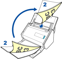 Load in ADF paper chute (cover)